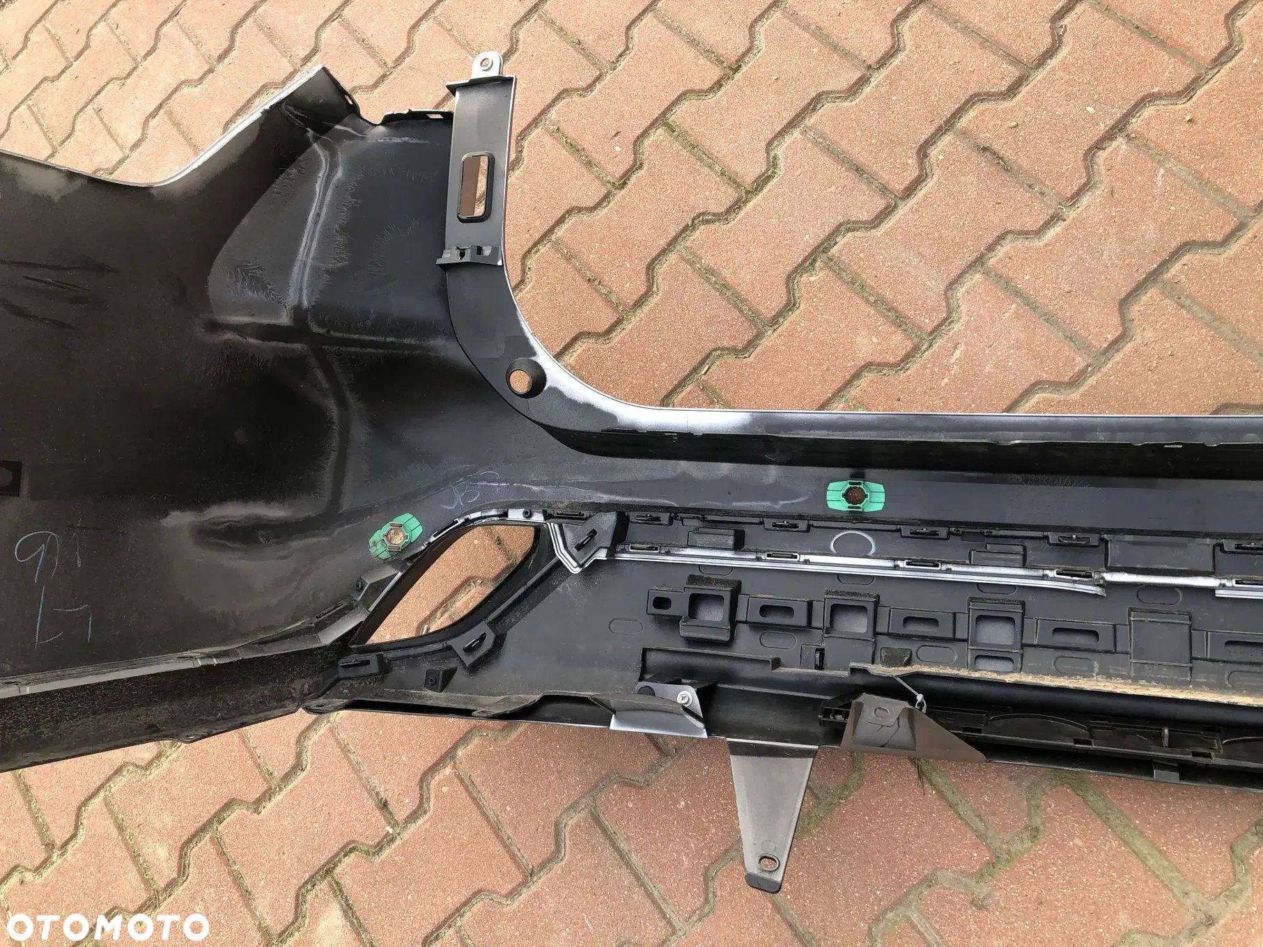 TOYOTA HIGHLANDER 2019- ZDERZAK TYLNY TYŁ CHROM DOKŁADKA SPOILER HOKEJ SENSOR MO - 12