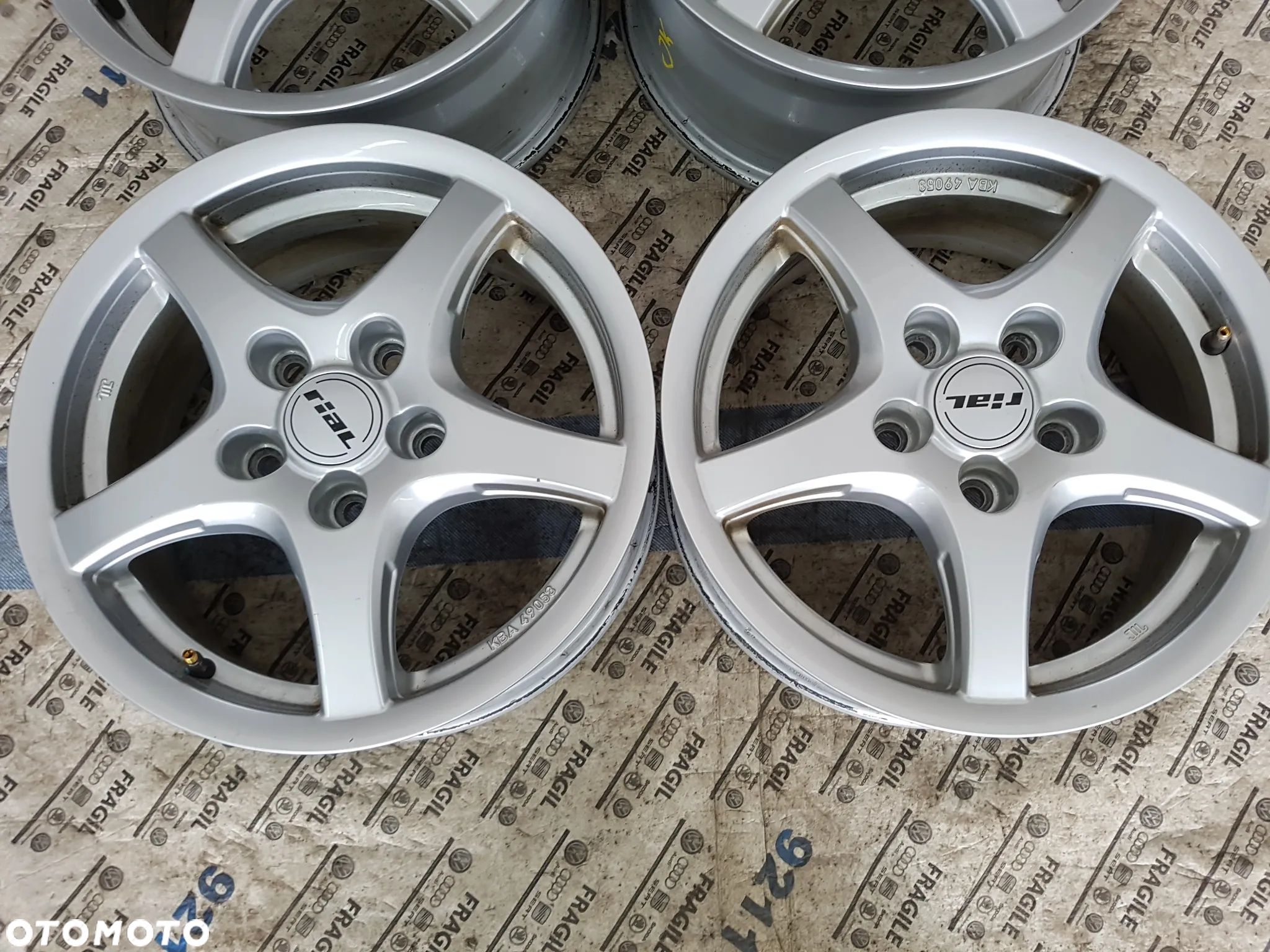 FELGI ALU VW GOLF V VI CADDY II  TOURAN  SKODA 5X112 6JX15 ET47 - 11