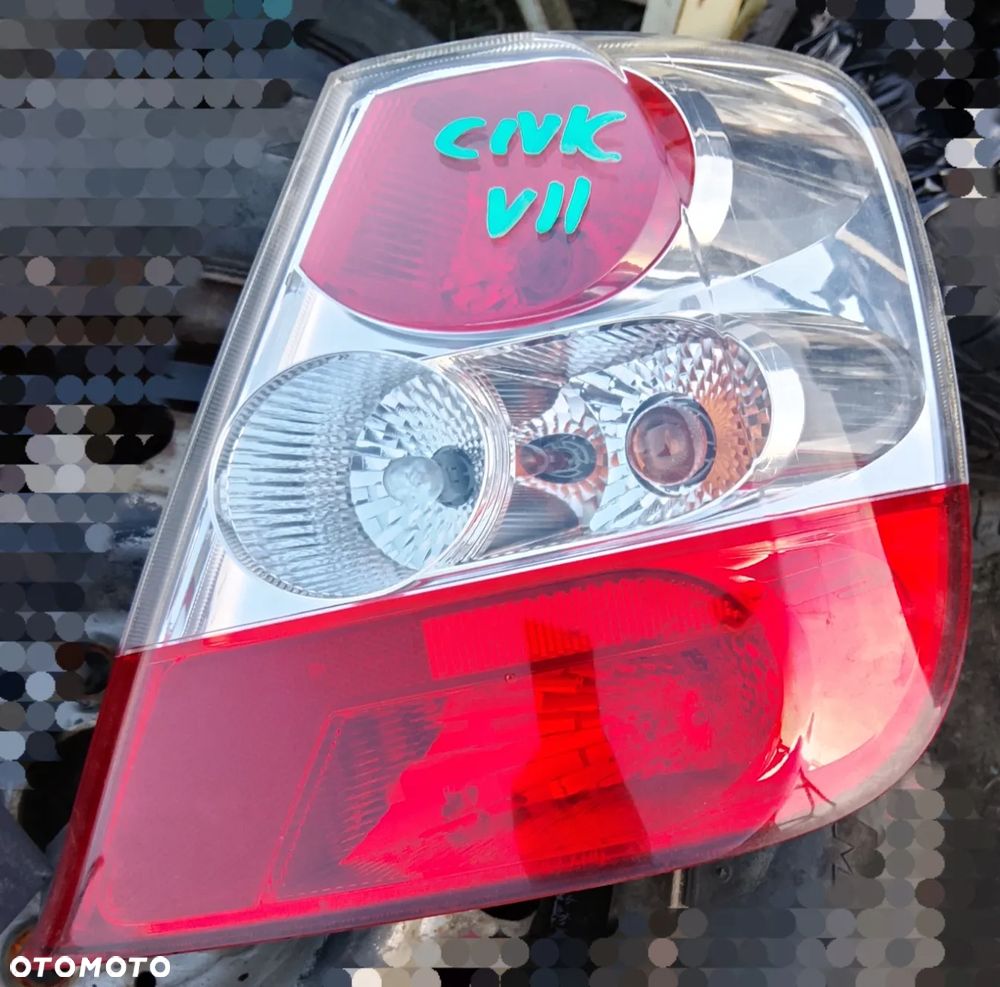 HONDA CIVIC VII 3D LAMPA LEWA PRAWA KOMPLET - 2