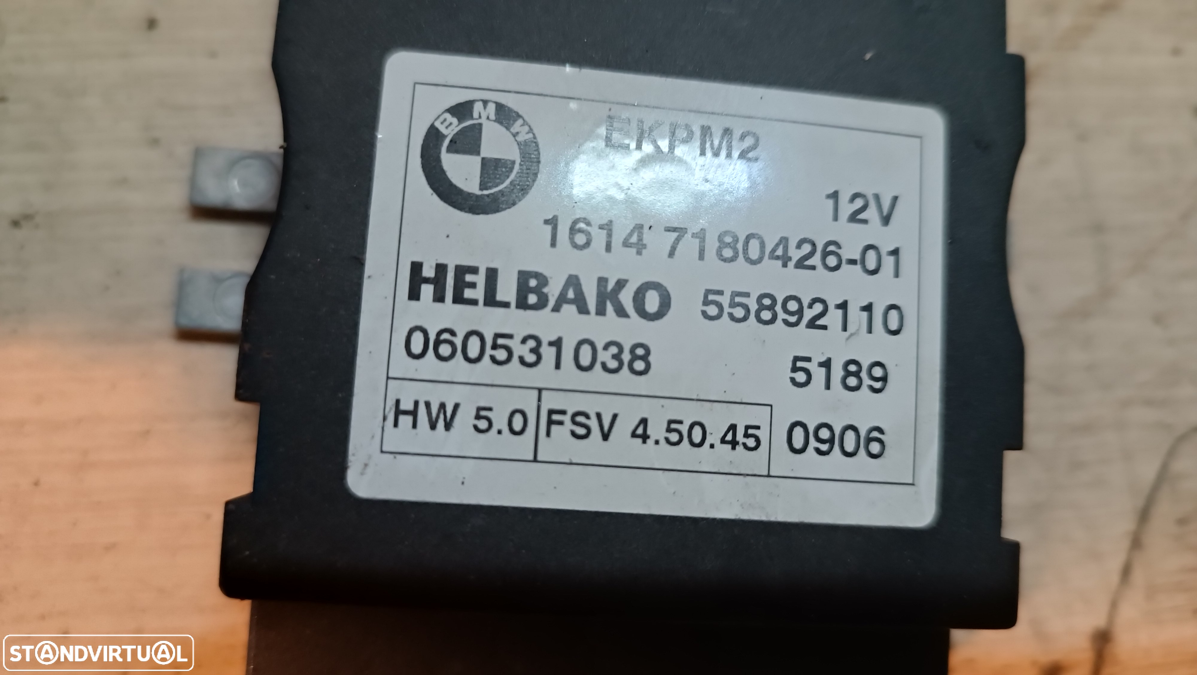 MODULO CONTROLO COMBUSTIVEL BMW E87 55892110 - 2