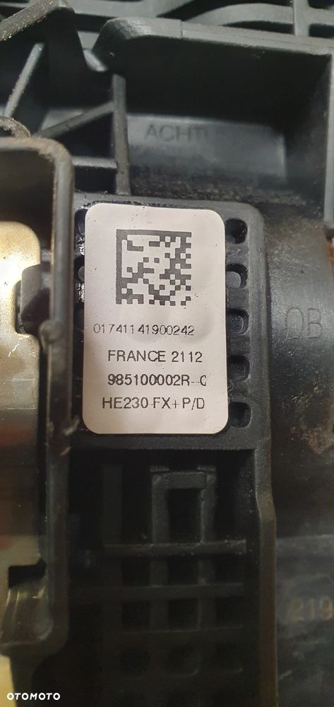 Poduszka Airbag kierowcy kierownicy Oryginał Nie Regenerowana Renault Laguna III 985100002R - 7