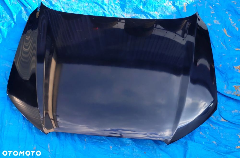 CZARNA Maska Pokrywa Silnika AUDI A8 D4 4H0 2009-2014 Przed Lift - 3