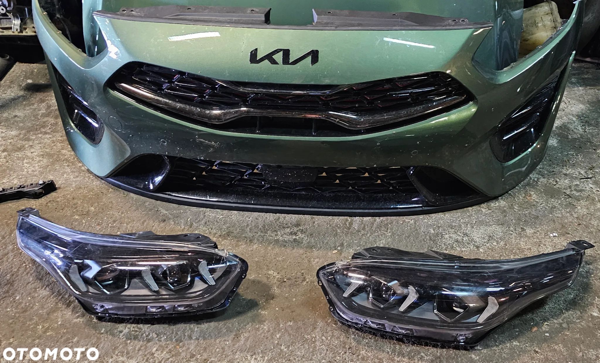 Przód kompletny maska zderzak lampa pas chłodnice Kia Ceed III Lift GT Led 1.6 T-GDI 2023r. - 1