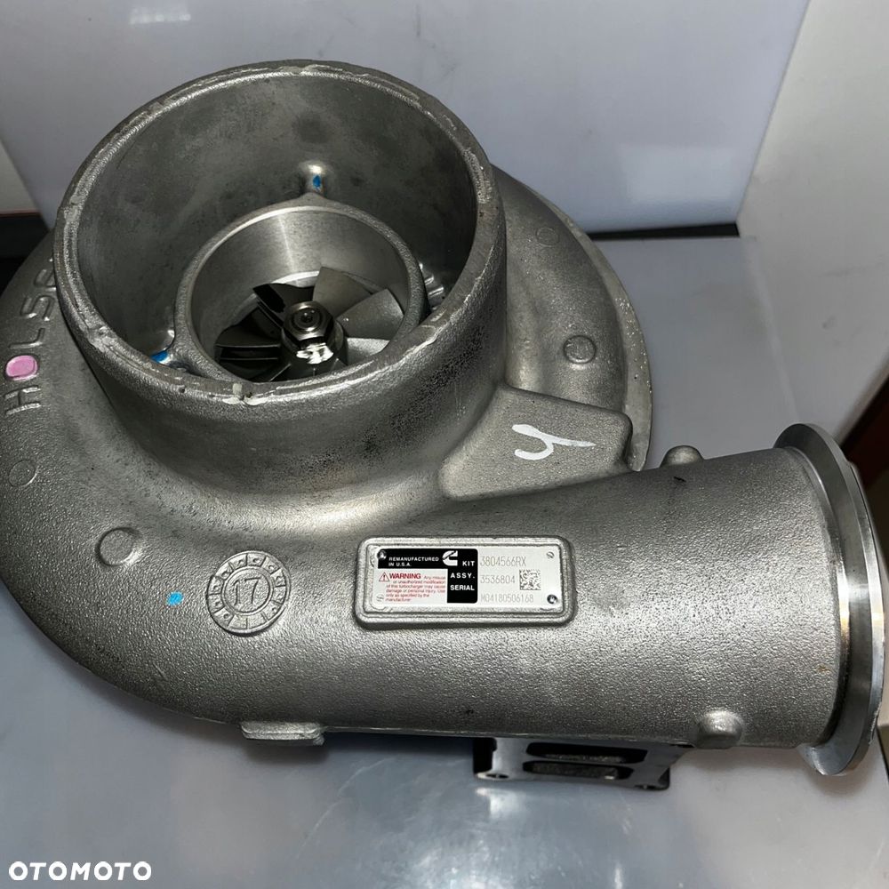 nowa turbosprężarka cummins 3804566 3536804 40333556 + rabat 500zł opis - 3