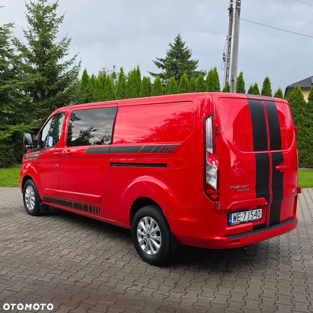 Ford TRANSIT CUSTOM BRYGADÓWKA LONG 6 OSÓB AUTOMAT 2.0 TDCI 170KM LIMITED - 17