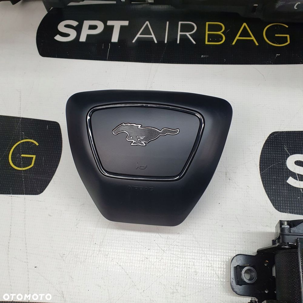 FORD MUSTANG MACH E DESKA ROZDZIELCZA KONSOLA KOKPIT PULPIT PODUSZKI AIRBAG AIR BAG PASY KIT SET - 9