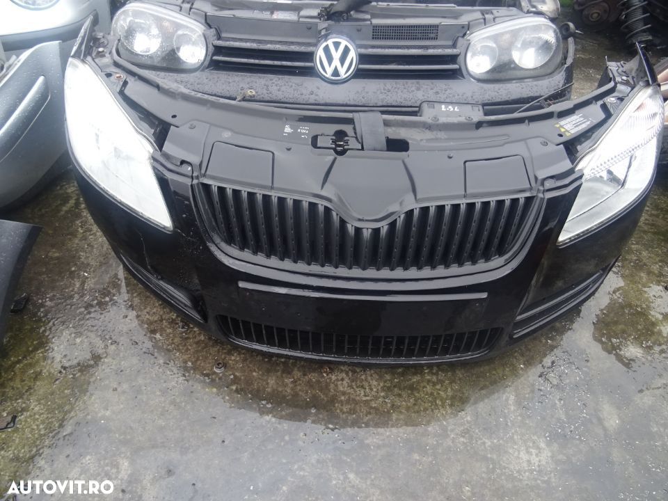 Vand Fata Completa Skoda Fabia 2 din 2006 volan pe stanga - 1