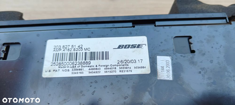 MERCEDES W203 C-klasa BOSE Wzmacniacz 2038275142 - 3