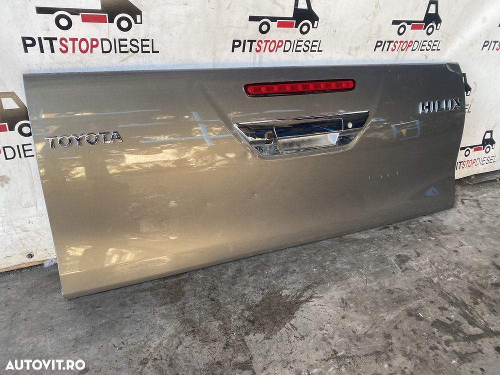 Oblon bena Haion portbagaj spate Toyota Hilux 2017 2018 2019 2020 2021 2022 2023 2024 - 3