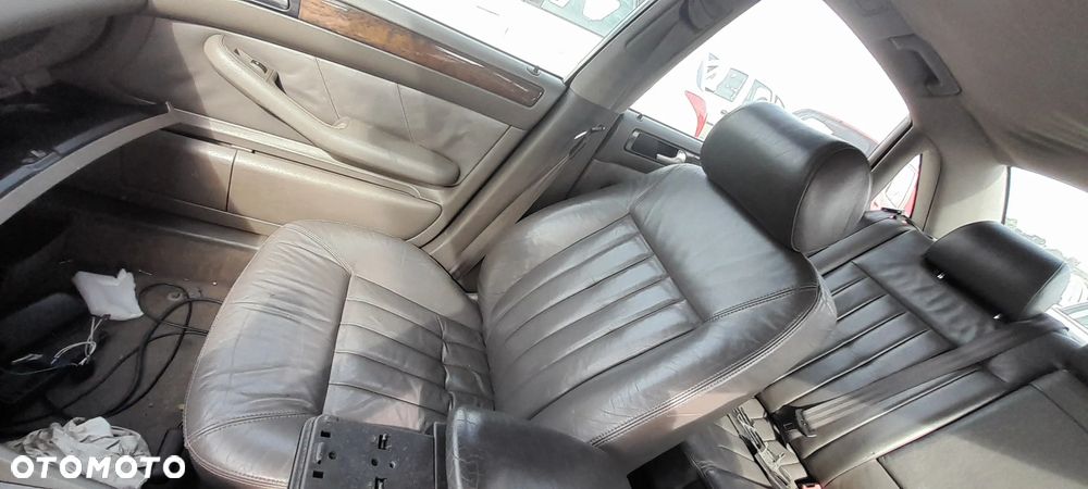 AUDI A6 C5 FOTEL LEWY KIEROWCY PRAWY PASAŻERA PRZEDNI PRZÓD SKÓRA ELEKTRYCZNY nr. 90/7 - 3