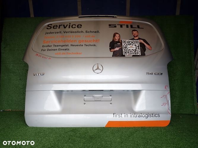 MERCEDES VITO VIANO W447 447 14- klapa tylna tył - 1