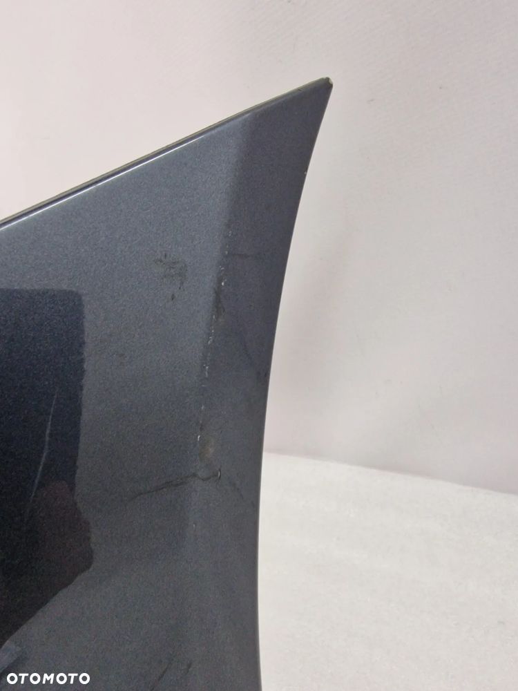 SKODA OCTAVIA II 1Z0 04- ZDERZAK PRZEDNI PRZÓD , ŁADNY , SZARY / GRAFITOWY METALIK , NR AUKCJI NZ863 - 16