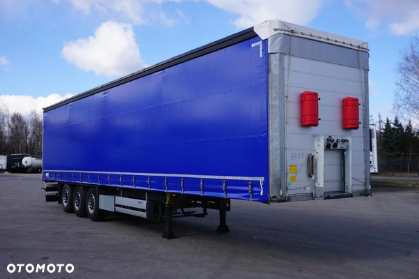 Schmitz Cargobull podnoszona oś, multilock,CTIS, FV23