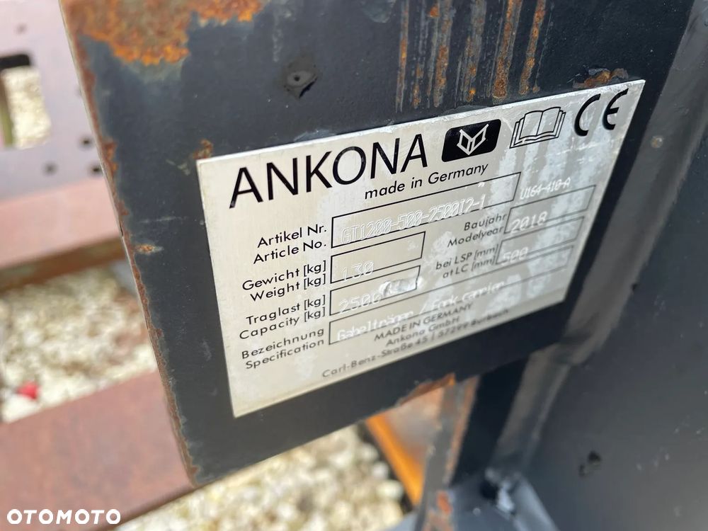 Widły z karetką Karetka Terex TL 70 80 PT 60 Oryginał - 10