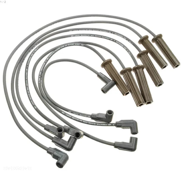 NOWE kable przewody zapłonowe GM 2.8 3.1 V6 PONTIAC FIREBIRD FIERO 6000 TRANS SPORT ISUZU TROOPER RODEO PICKUP OLDSMOBILE CUTLASS CIERA FIRENZA SILHOUETTE 2.8L 3.1L SPARK PLUG WIRES CHEVROLET GMC