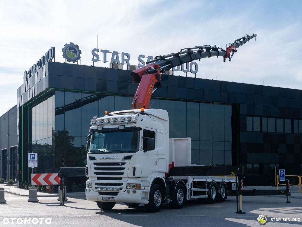 Scania R560 8x2 PALFINGER PK 85002 Fly Jib HDS Żuraw Crane Kran - 10