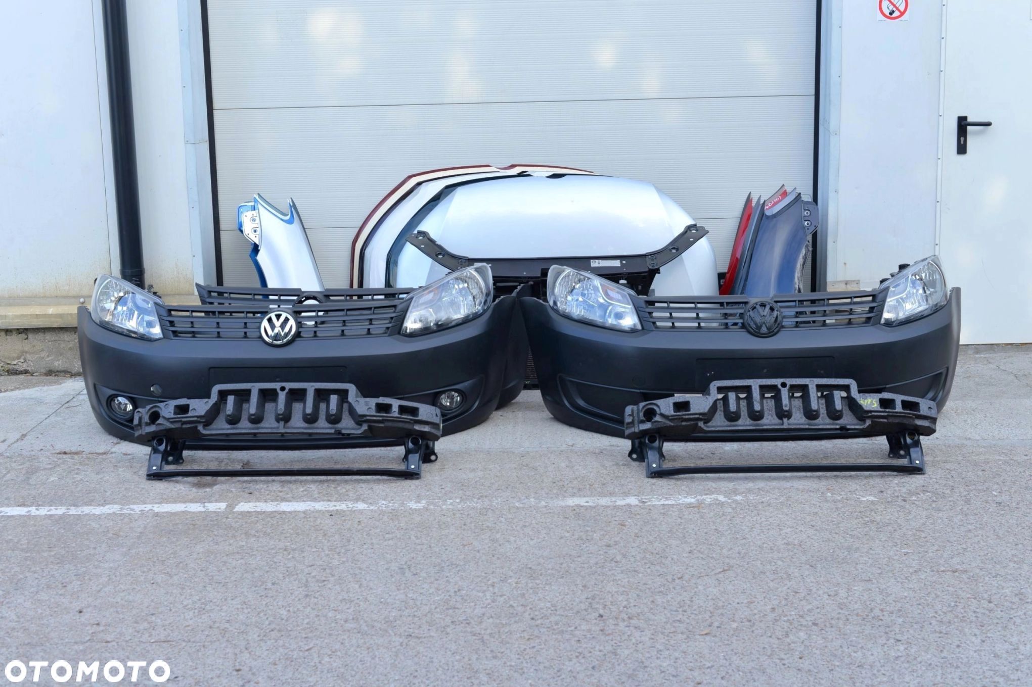 MASKA ZDERZAK PAS BŁOTNIK REFLEKTOR LAMPA H7 XENON BELKA VW CADDY 2010- - 1