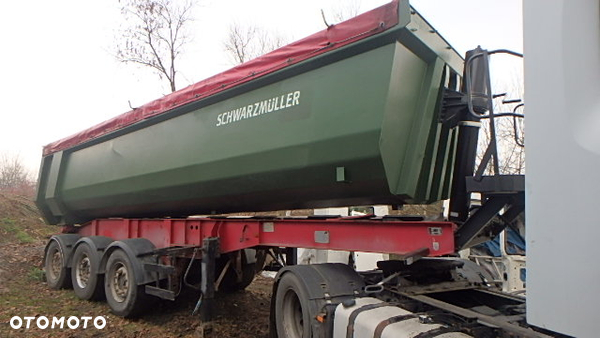 Schwarzmuller-HSK/3-E-S4 Hardox wywrotka  2006 zamiana