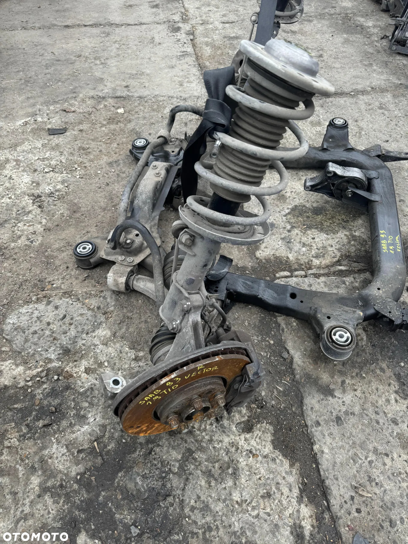 Zawieszenie sanki McPherson Zwrotnica SAAB 93 9-3 1.9 TTID CROMA VECTRA C - 3