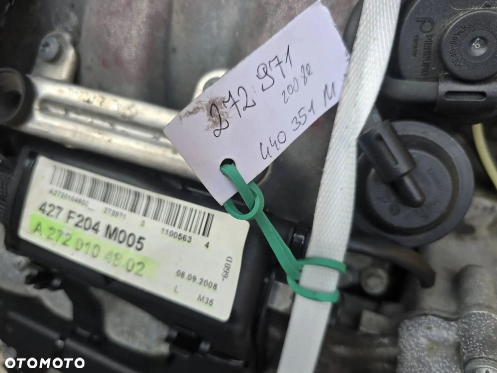 silnik mercedes glk 350 c klasa 350 3.5 v6 272 971 nr 440351m - 6