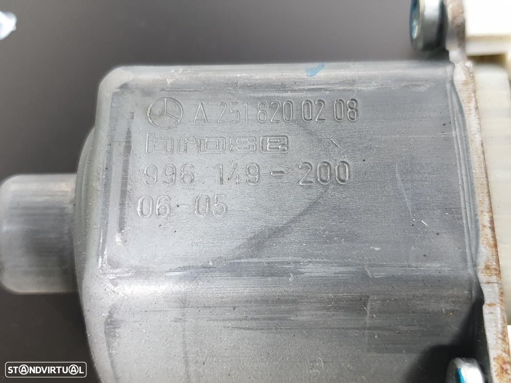 ELEVADOR DE VIDRO TRASEIRO DIREITO MERCEDES-BENZ CLASSE R 2005 - 3