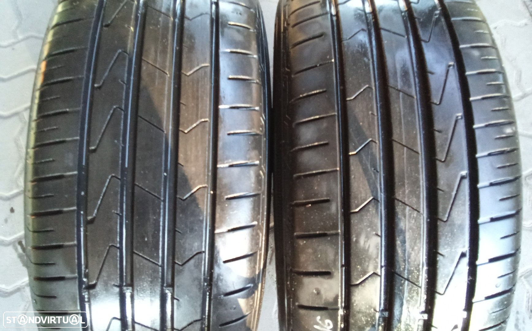 Jantes BMW R16 com pneus 205/55 furacão 5x120 - 6