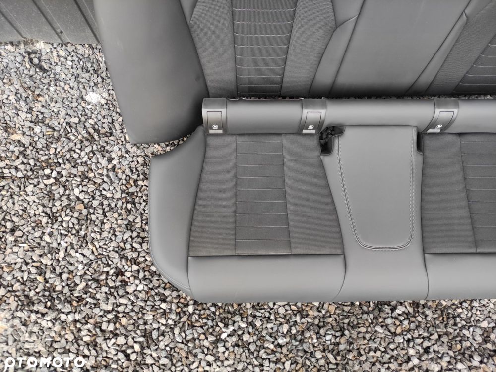 FOTELE KANAPA BOCZKI BMW G20 CZARNA PÓŁSKÓRA EUROPA CH - 10