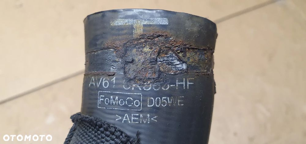 Przewód wąż rura intercoolera Ford Focus MK3 1.6 TDCI - 7