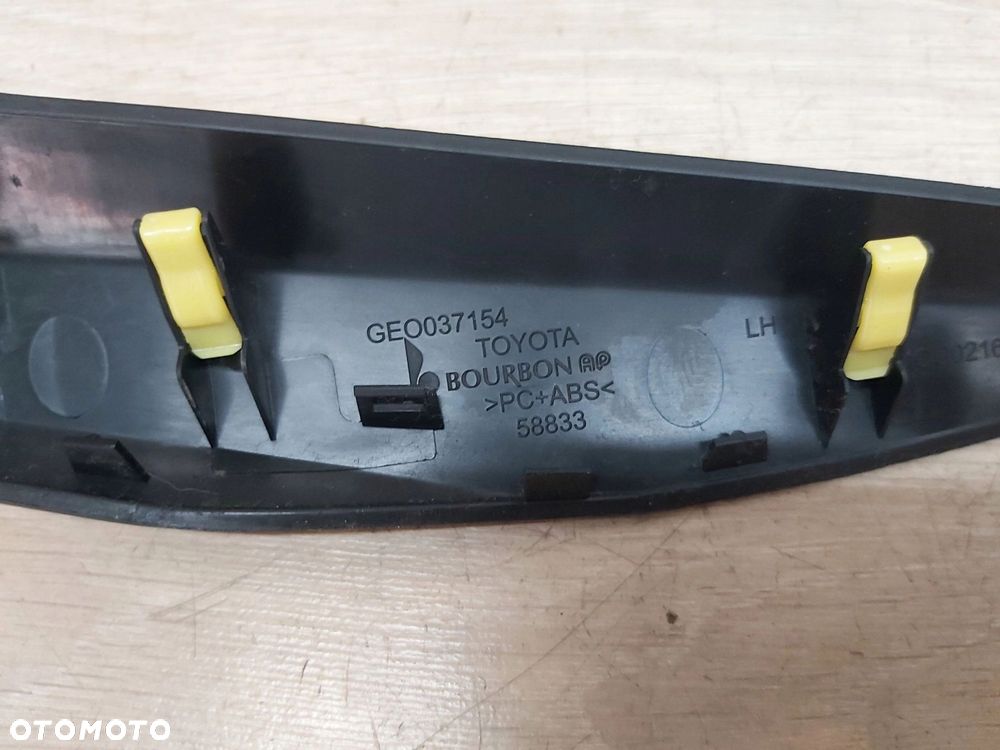 Toyota Avensis T27 Lift T29 14-18r listwa tunelu środkowego LEWA ramka - 15