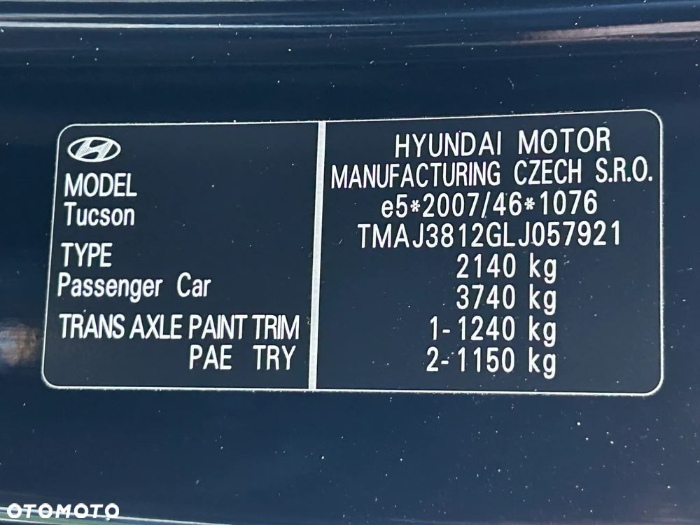 Hyundai Tucson 1.6 Turbo 2WD DCT Style - 33