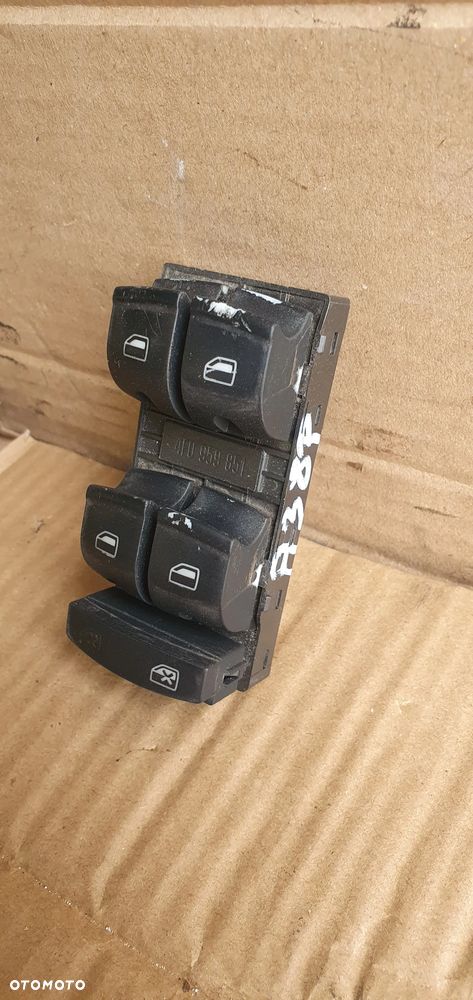 Przełącznik panel szyb lewy przód Audi A3 8P 4F0959851 - 4