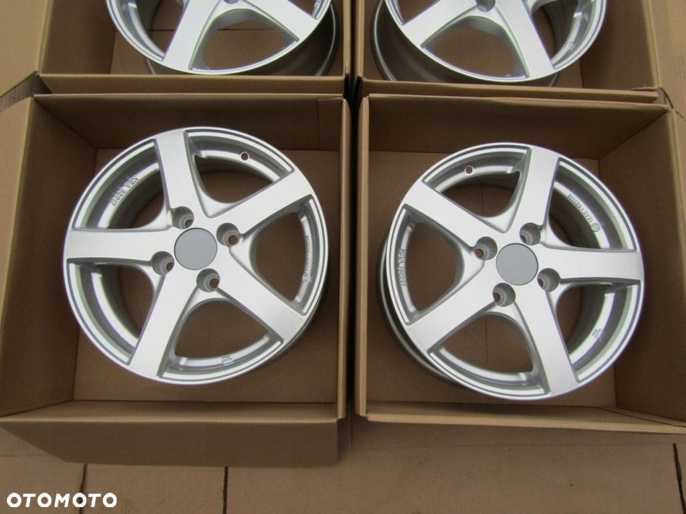 4x Felgi 14 Toyota Aigo I II Citroen C1 I II Peugeot 107 108 Alutec Germany - 5