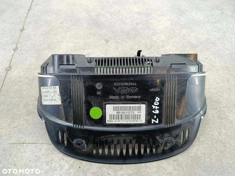 LICZNIK BMW 5 E60 6958600 6934312 VDO 3.0 D 530d - 4