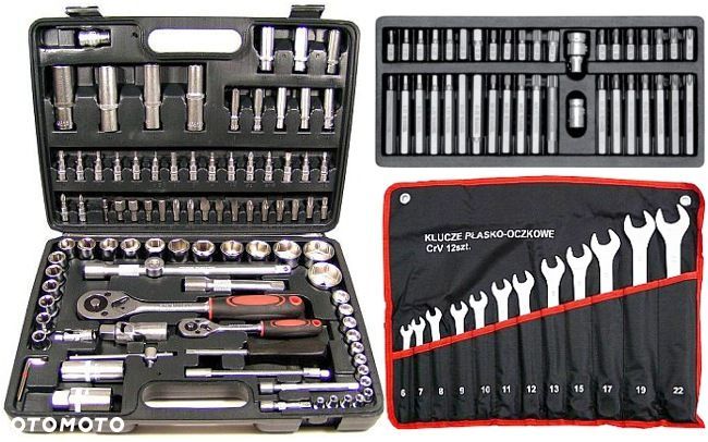 ZESTAW 94 el KLUCZY KLUCZE NASADOWE  6-22mm YATO - 1