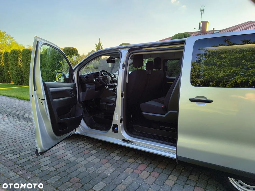 Citroën JUMPY L2H1 Long Klima Elektryka Tempomat Navi 2xDrzwi Boczne Dubel Kabina 6os Brygadówka Pdc - 10