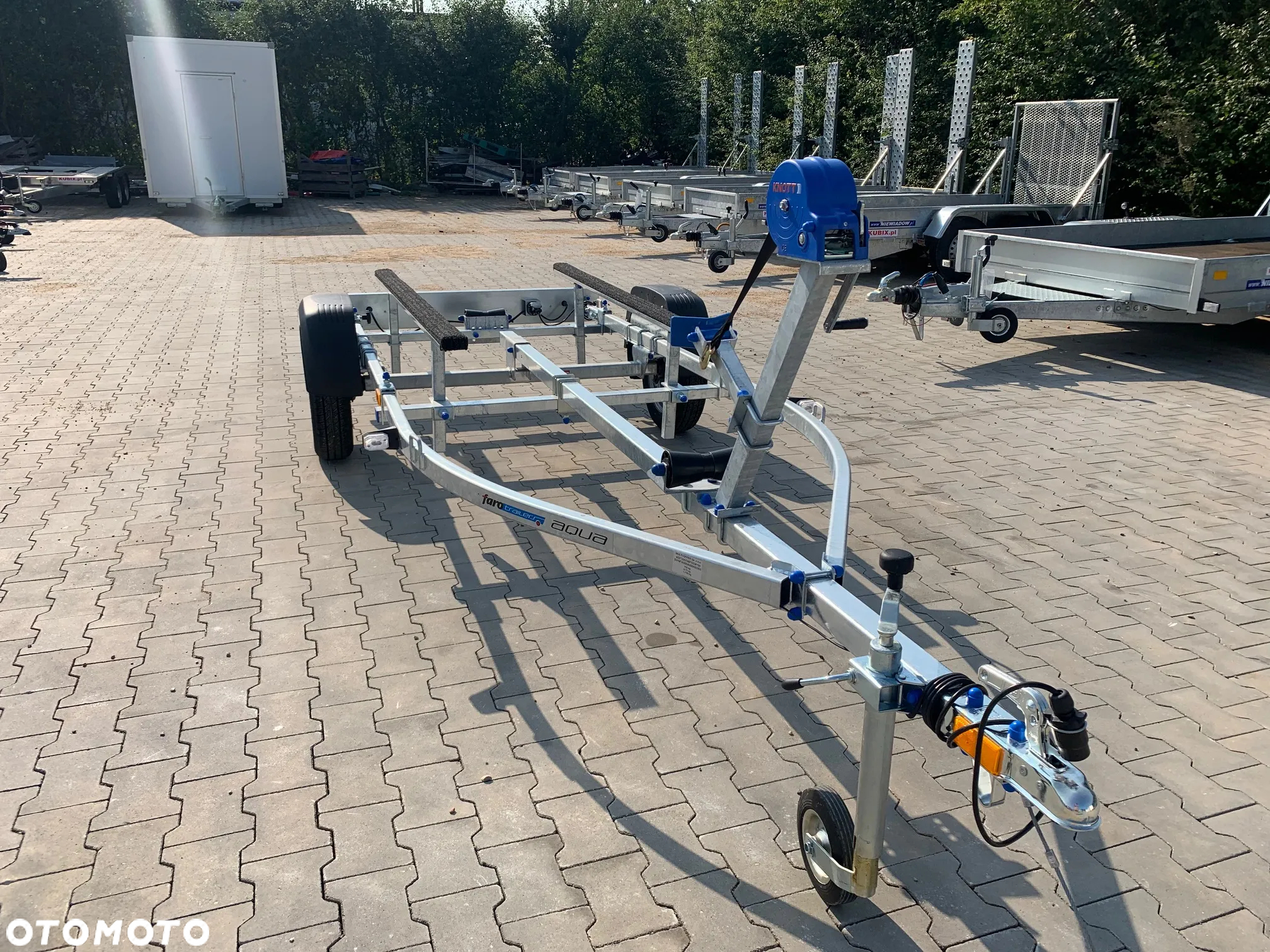 Faro PRZYCZEPA PODŁODZIOWA AQUA, do 5m 750 kg, lekka, DOSTAWA! - 9