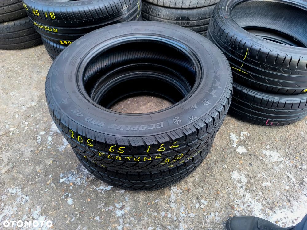 205/65R16C 107/105T 16 C Opony Całoroczne Wielosezonowe FORTUNA ECOPLUS VAN 4S 5,5mm Legnica ALU-RAD 23r. 205/65 - 4