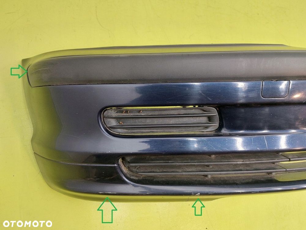 Zderzak przód przedni BMW SERIA 3 E46 98-01 PRZED LIFT ORIENTBLAU METALLIC - 2