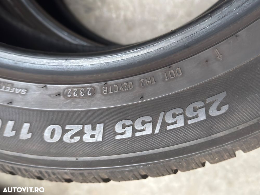 Vând 4 anvelope 255/55/20 kumho de iarnă ca noi - 9