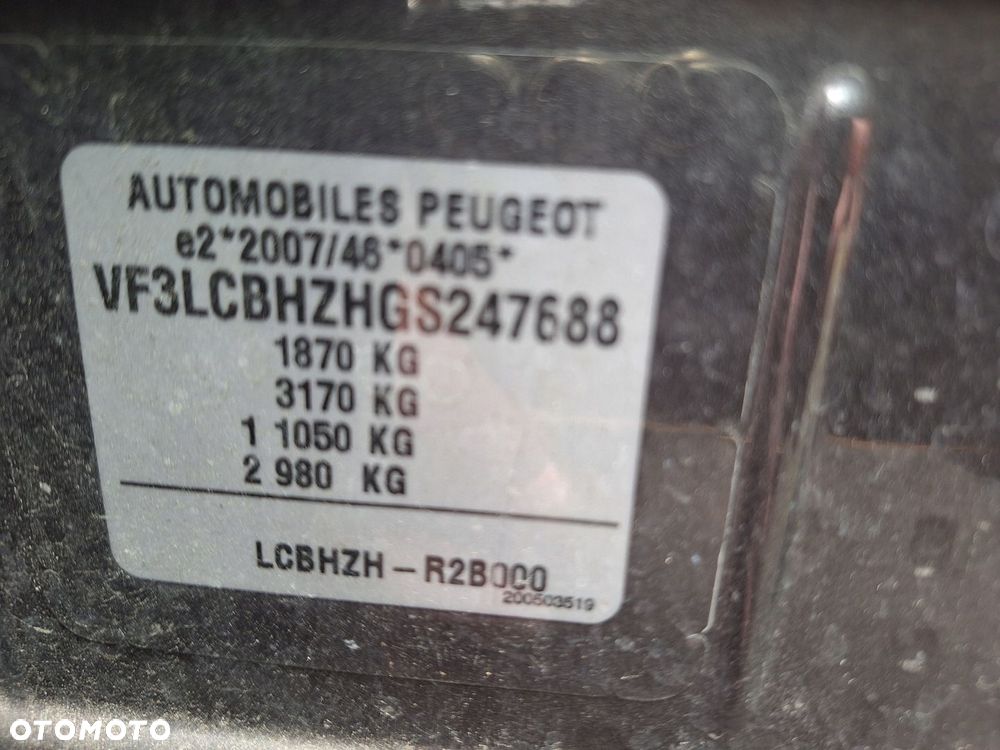 PEUGEOT 308 II T9 KLAMKA ZEWNĘTRZNA DRZWI PRAWA PRZÓD PRZEDNIA EVLC - 8
