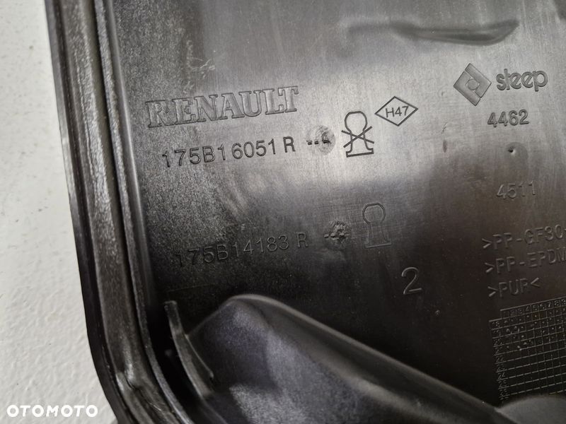 renault trafic 3 iii vivaro b talento 2 ii 2.0 dci pokrywa silnika 175b16051r - 7