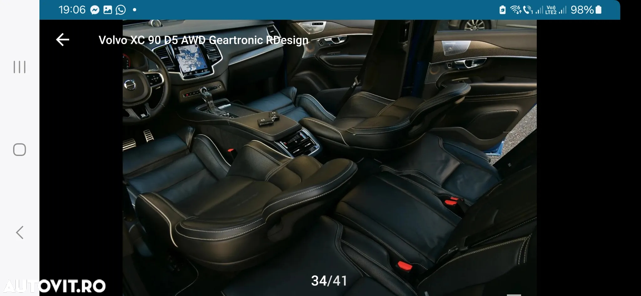 Volvo XC 90 D5 AWD Geartronic RDesign - 21