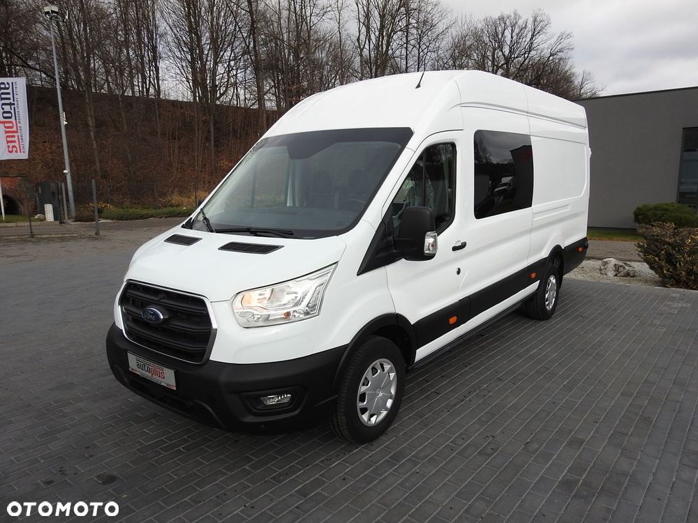 Ford TRANSIT FURGON BRYGADÓWKA  6 MIEJSC TEMPOMAT KLIMATYZACJA  185KM - 7