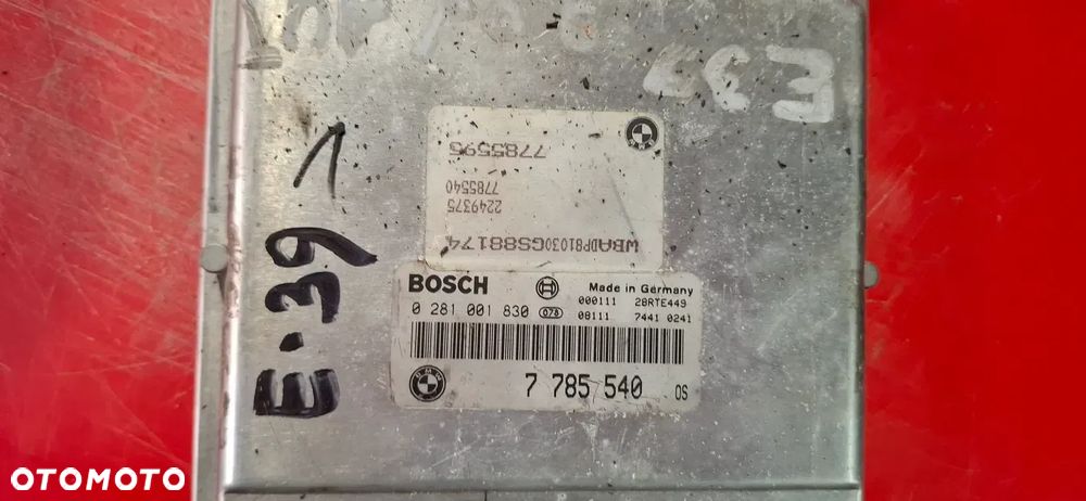 KOMPUTER STEROWNIK SILNIKA BMW E39 3.0 0281001830 - 1