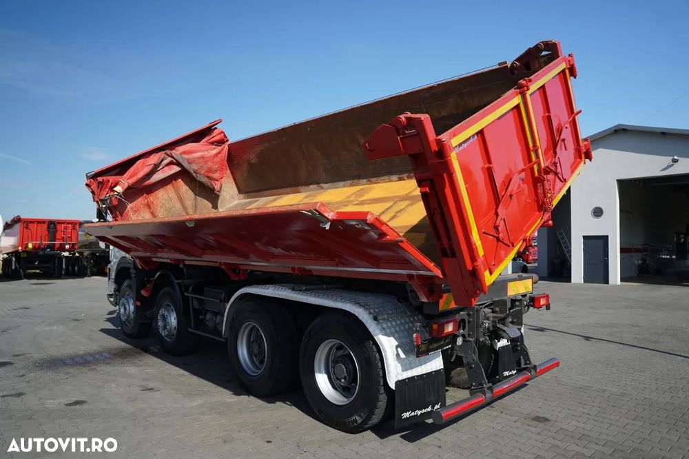 Volvo FM 420 / 8X4 / BASCULATOR 2 LATERAL / HIDRODOXY / BORDMATIC / MANUAL - 8