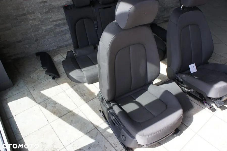 NR 27 Fotele przednie, kanapa tył, podgrzewanie, elekt. lędźwie Audi A6 4G0 - 2