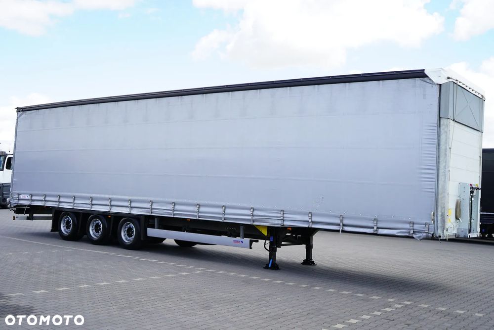 Schmitz Cargobull / FIRANKA / MEGA / MULTI LOCK / XL / OŚ PODNOSZONA - 4