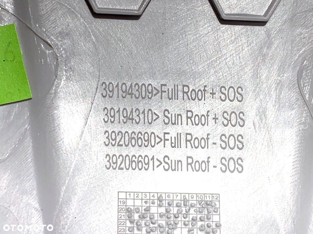 LAMPA SUFITOWA  OPEL CROSSLAND X / CROSSLAND (P17, P2QO) 2017 - 2022 1.2 (75) 81 kW [110 KM] benzyna - 5