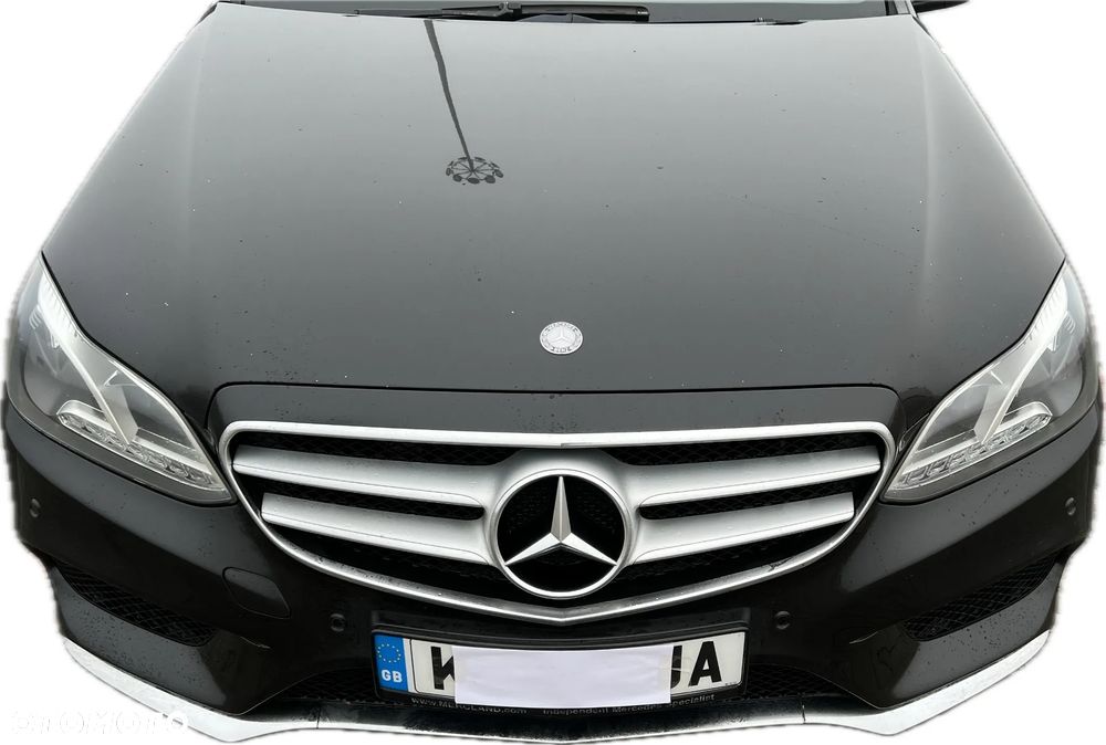 Przód kompletny zderzak AMG maska błotniki chłodnice pas przedni lampy LED OE Mercedes W212 Lift C197 - 1