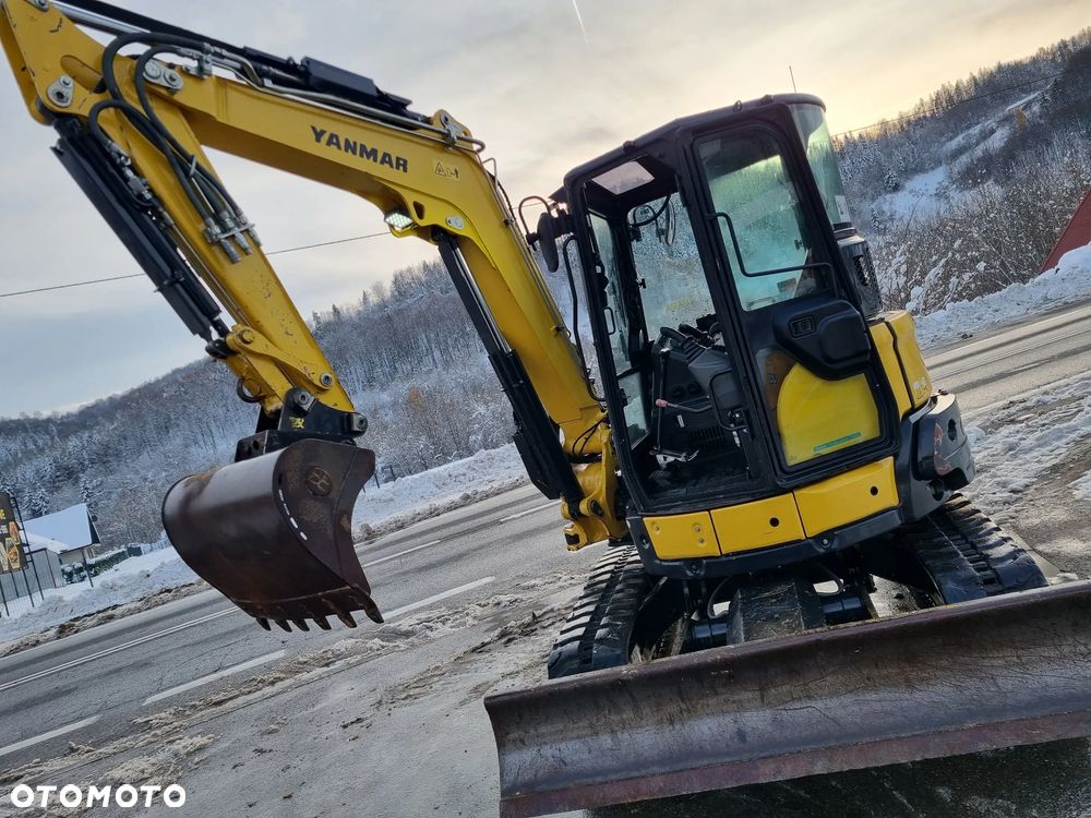 Yanmar VIO50-6B Koparka 5 ton jak Nowa z Salonu 2020 rok. tylko 2183mtg. Szybko-złącze Hydrauliczne! Yanmar silnik z Norwegii. DEKRA 2026rok AKTUALNA! Dokumentacja! Pompa ON. ani deka luzów i wycieków! OKAZJA Linia Hydr. Plus - 24
